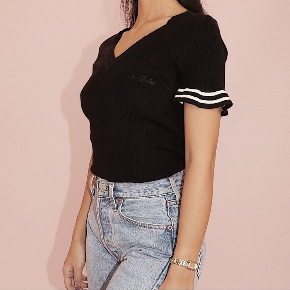Cry Baby Signature School Knit Top NWT